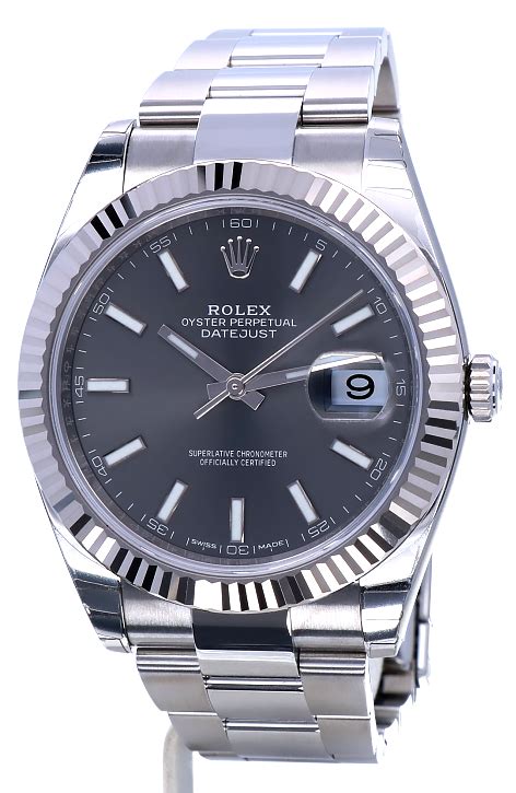 rolex grijze wijzerplaat|Datejust .